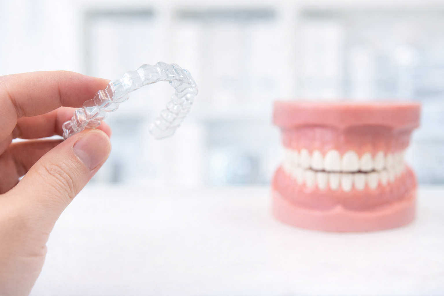 التقويم الشفاف Invisalign في العين الإمارات